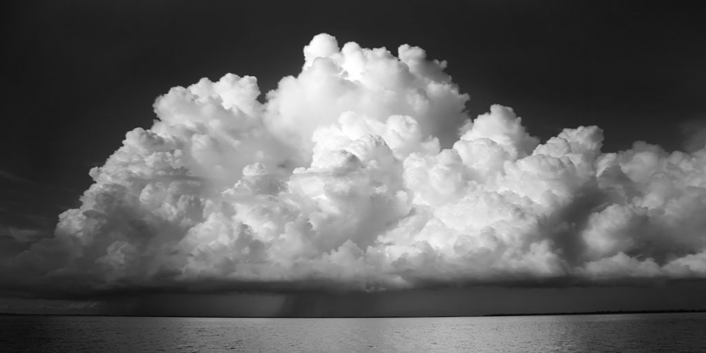 rain storm over boca grande